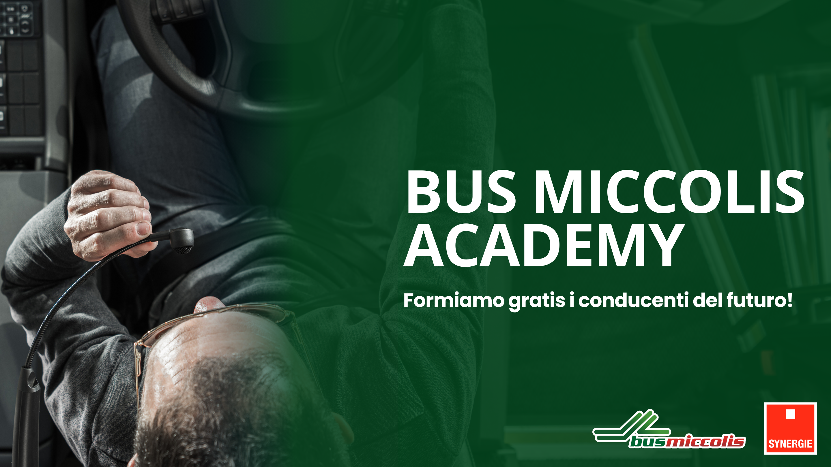 Bus Miccolis Academy: Formiamo gratis i conducenti del futuro!